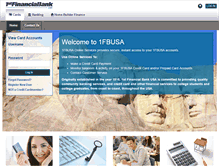 Tablet Screenshot of 1fbusa.com